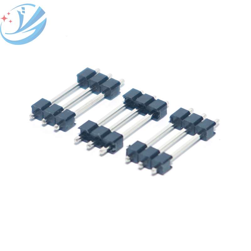 Pitch Header DIP Mannelijke Connector Dubbel Kunststof