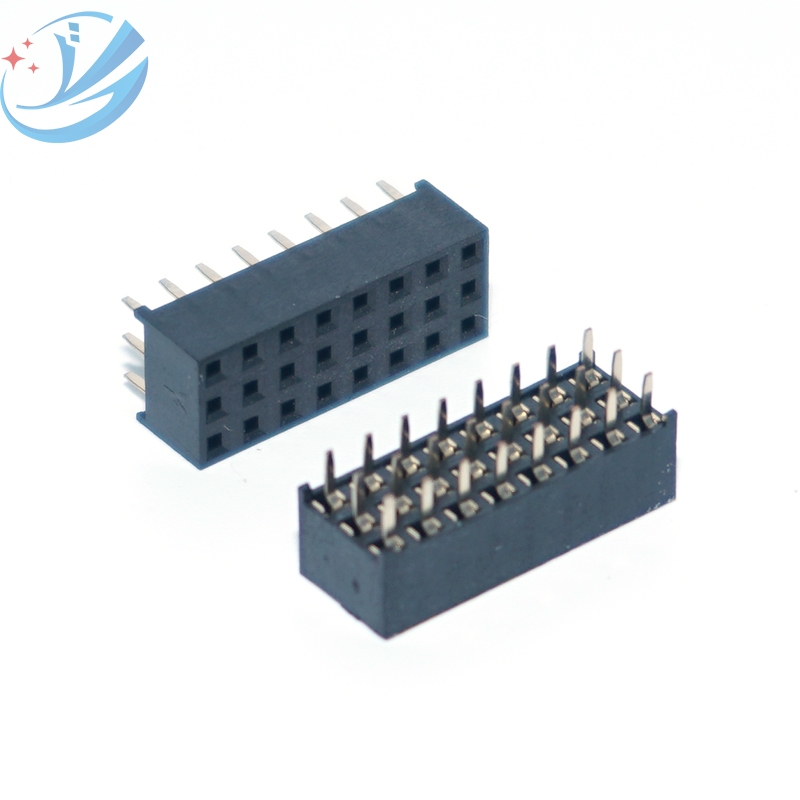 Vrouwelijke header 3 rij 24-pins 2.0 pitch-connector