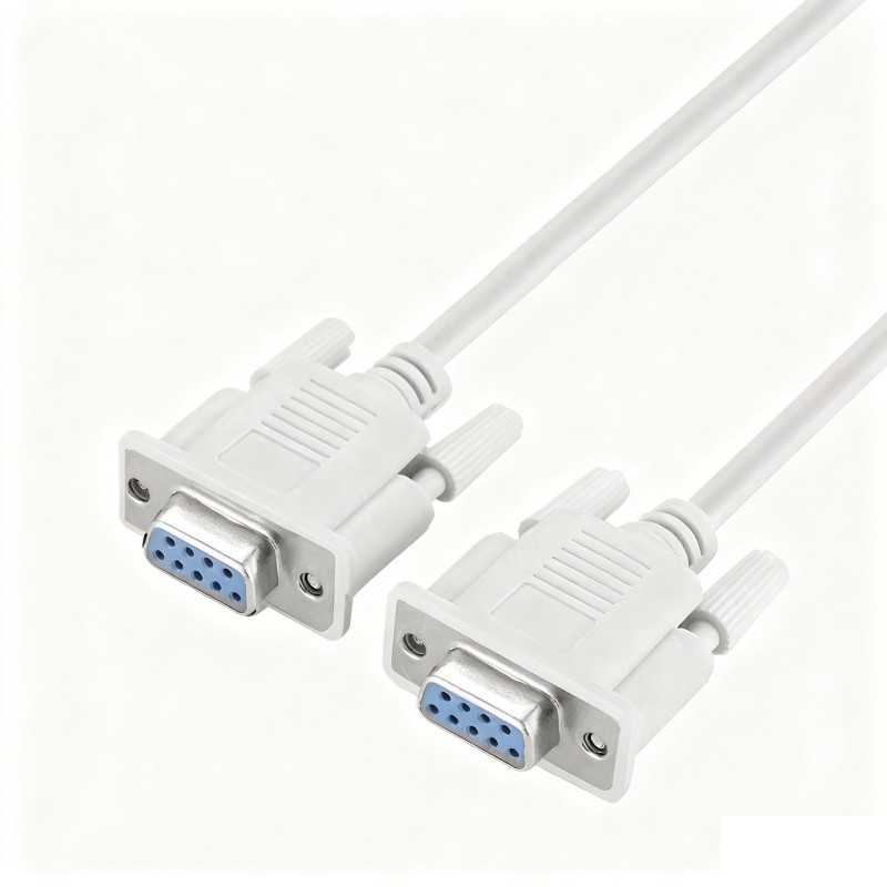 DB9 vrouw-naar-vrouw connectorafschermingskabel