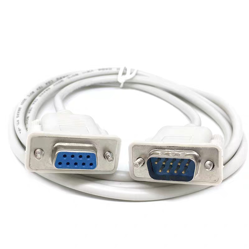 DB9 man-vrouw connector afschermingskabel
